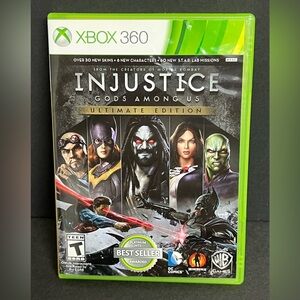 Injustice: Gods Among Us Ultimate Edition - Xbox 360, 2013 - CIB